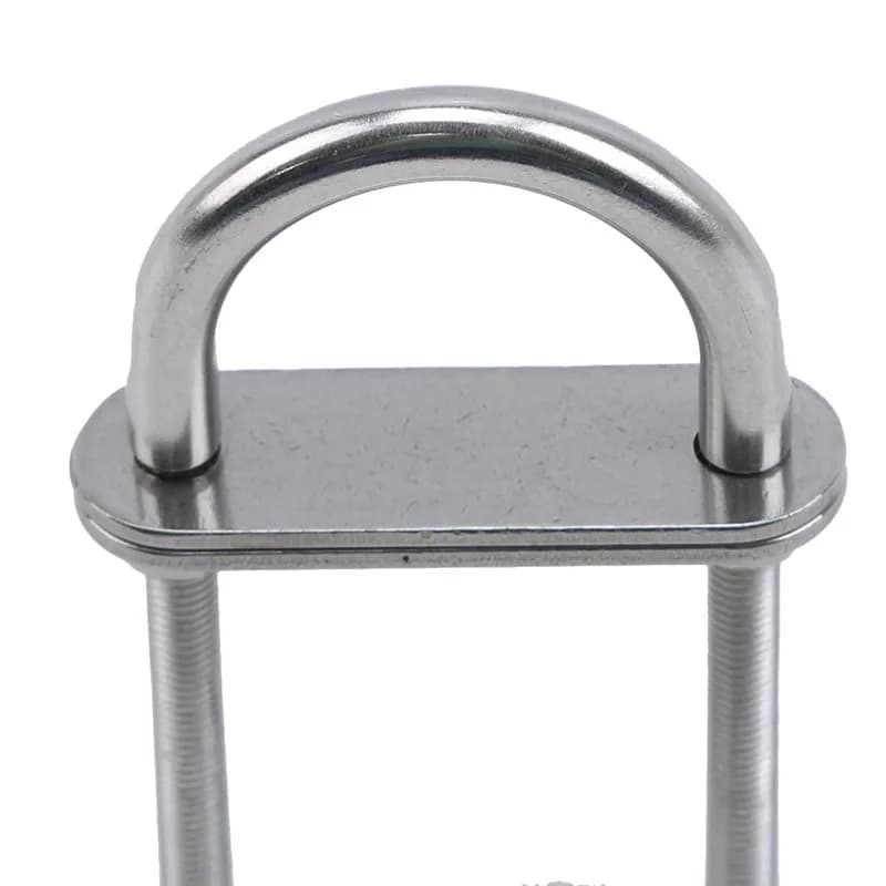Arco da caccia Stern Eye U-Bolt Bullone marino in acciaio inossidabile Corda per sartiame Sostituisci accessori per barche a remi Bullone a U marino