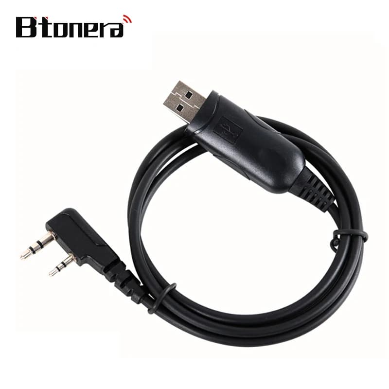 Btonea cavo di programmazione USB walkie-talkie linea di frequenza di scrittura, compatibile con Spring UV-5R 888S UV82 walkie portatile bidirezionale-