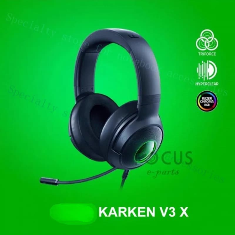 A++ Original for Razer Kraken V3 X 7.1 Gaming RGB Light Professional USB ESPORTS Headphones