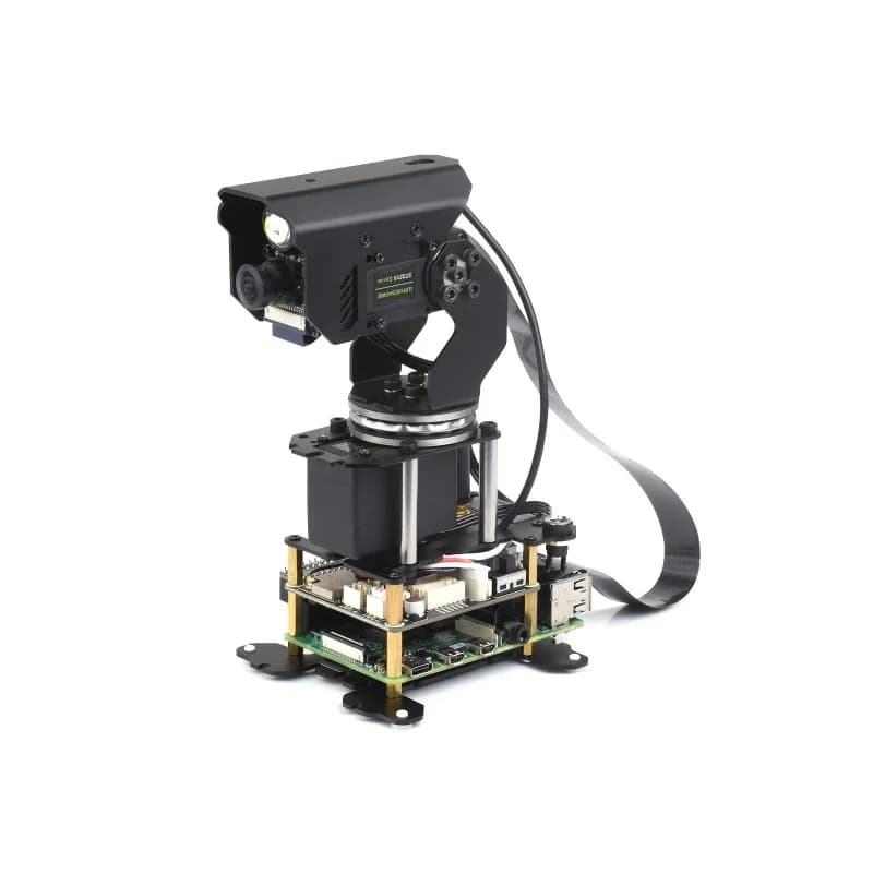 360° Pan Tilt Camera Module High Torque 2-Axis Serial Bus Servo For Raspberry Pi 4B 5 Expandable Robot
