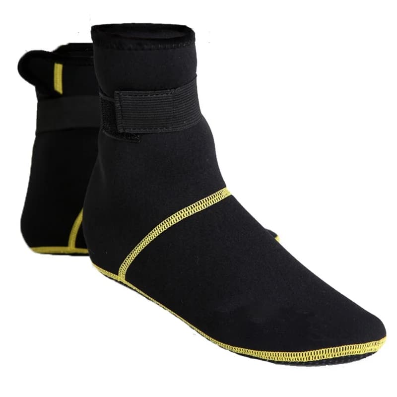 Scarpe da Snorkeling in Neoprene 3mm, Calzini da Immersione, Stivali da Spiaggia, Calzini Antiscivolo per Muta Subacquea, Protezione Antigraffio