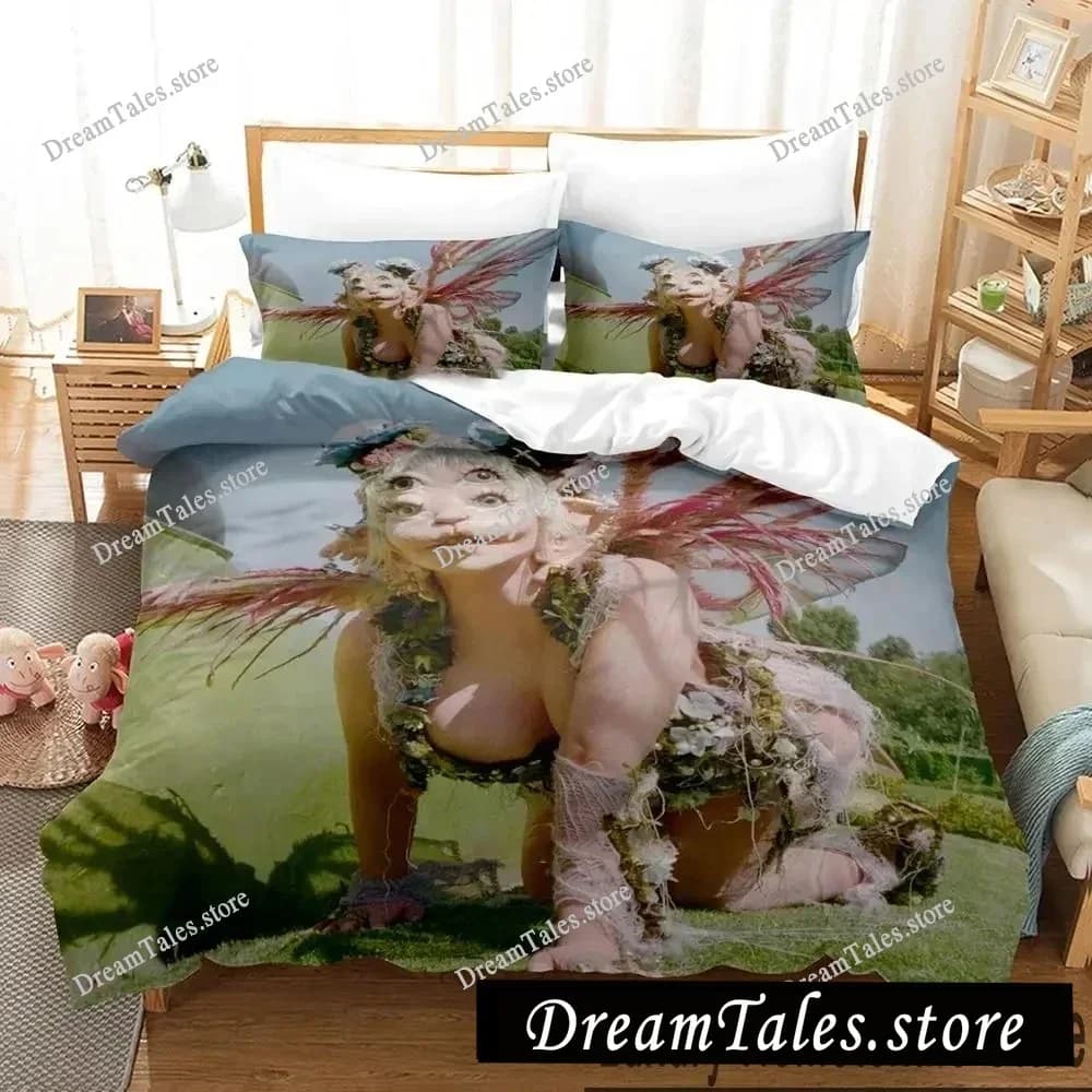 3D Print Portals Melanie Martinez album Bedding Set Boys Girls Twin Queen King Size Duvet Cover Pillowcase Bed boys Adult