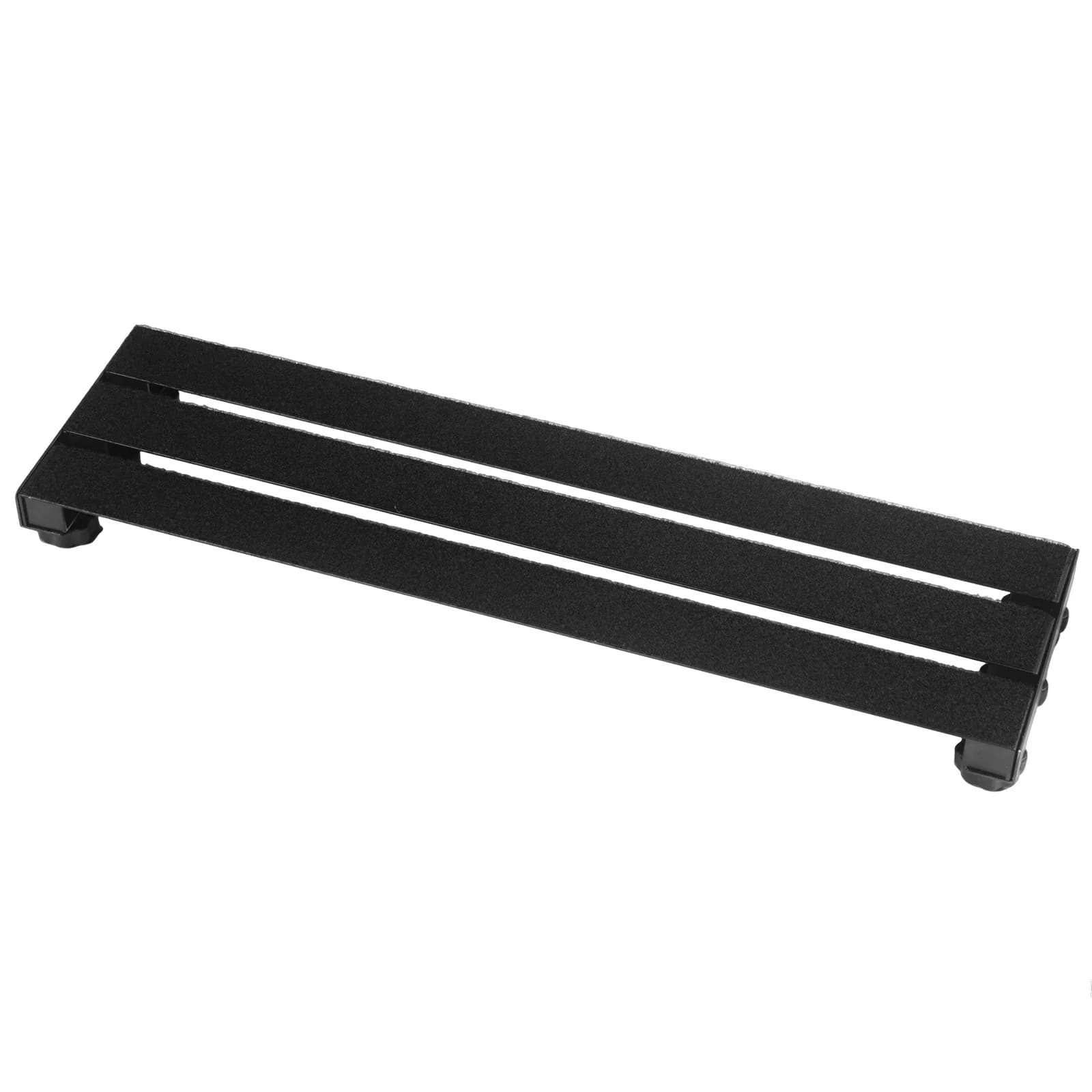 Mini pedaliera portatile con base antiscivolo, facile da montare, nastro in velcro gratuito, struttura in metallo resistente progettata per chitarristi in viaggio