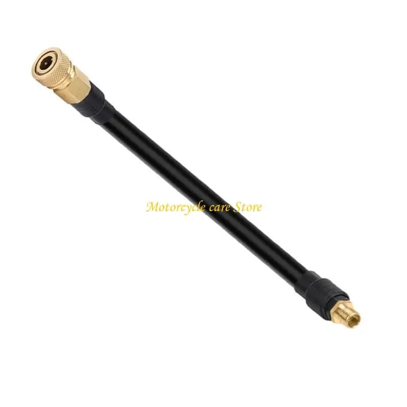 U75F Tubo gonfiaggio per pneumatici Adattatore per auto gonfiabile Tubo prolunga per pompa per pneumatici