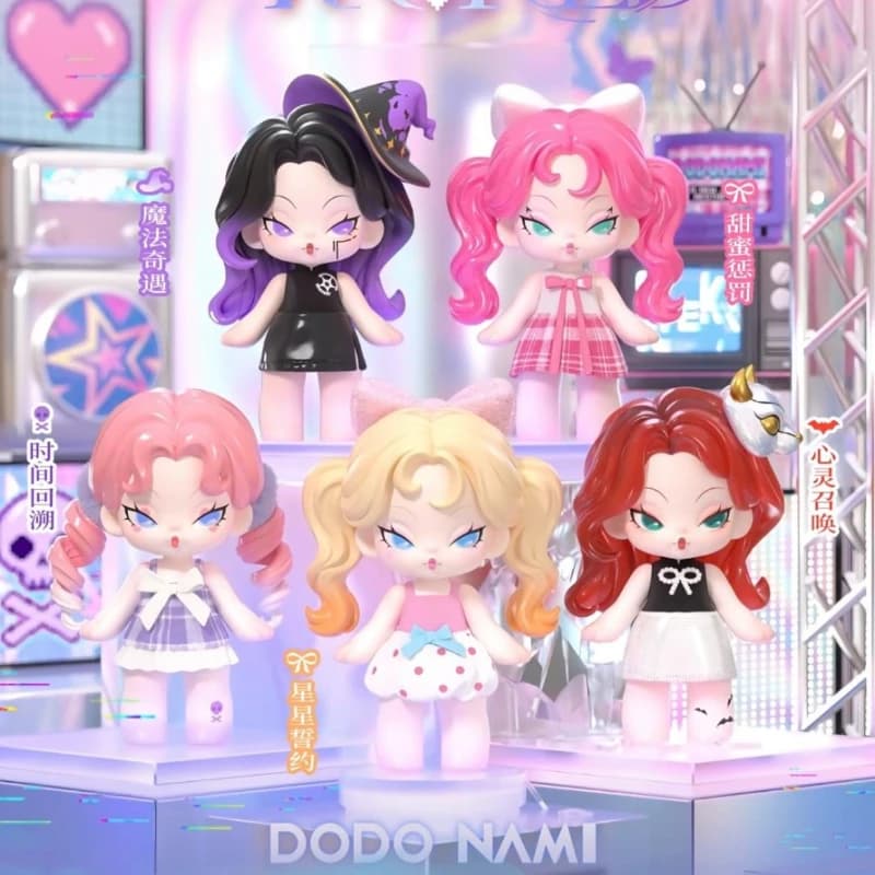 Genuine DODO NAMI Virtual Realm Series Mini Blind Box Trendy Figurine Desktop Ornaments Collection Doll Surprise Toys Gift