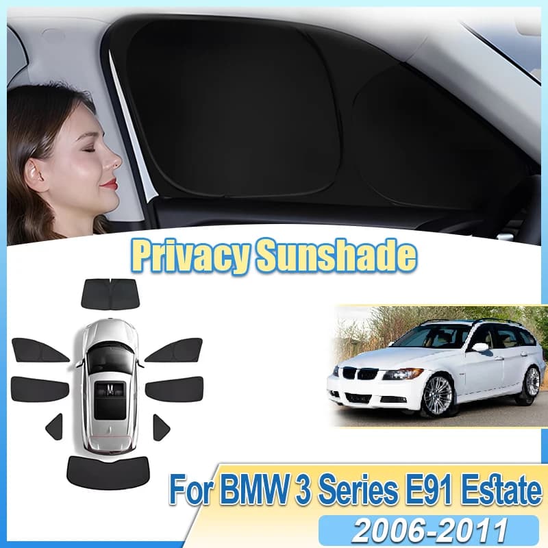 Per BMW Serie 3 E91 Estate 2006-2011 Anti-UV Finestra di Automobile Parasole Pad Parasole Visiera Parabrezza Privacy Shield Accessori Auto