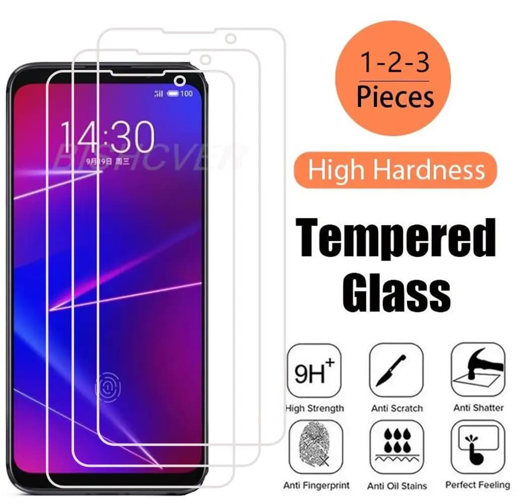 Pellicola Protettiva in Vetro Temperato 9H per Meizu 16 Plus 16X 16XS 16T 16th Plus 16S Pro 6 7 Plus