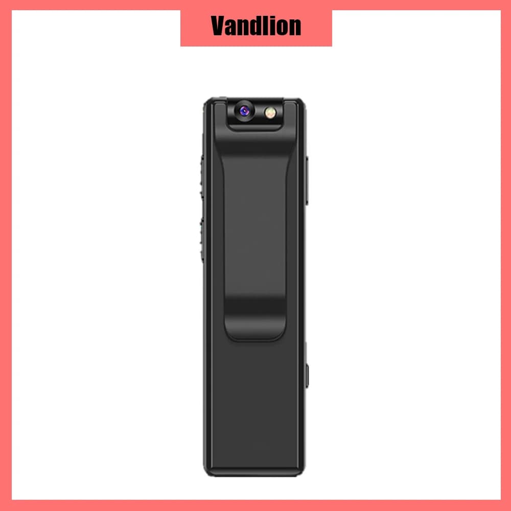 Vandlion A3 Mini fotocamera digitale montata HD 1080P Camara montata sul corpo magnetico Torcia con rilevamento del movimento Cam per sport da riunione
