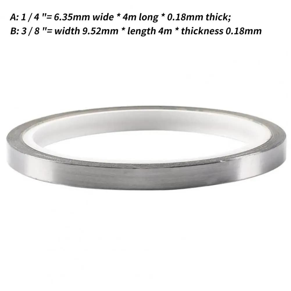 1 roll of lead tape for racket, useful and durable, lead plate for silver color racket
