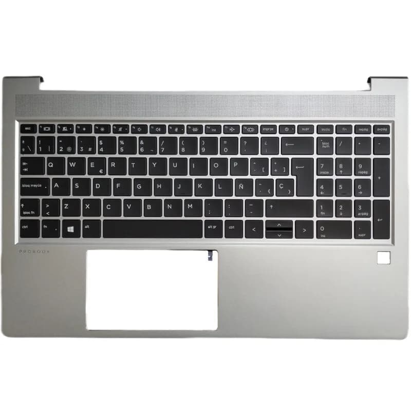 NEW FOR HP Probook 455 450 G9 Spanish/Latin Keyboard Upper Case Palmrest Cover