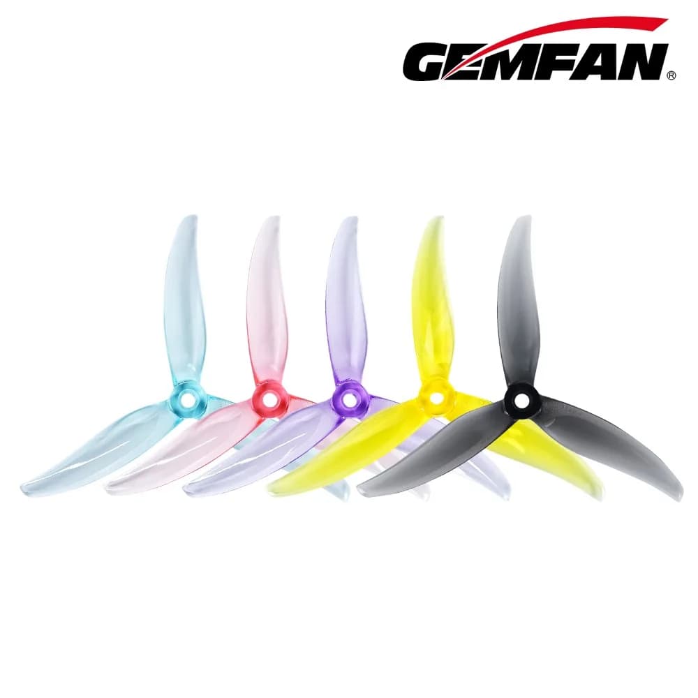 2 Pairs Gemfan 5129.2 MinJae 5 Inch 3-Blade PC Propeller High Performance For 2207 2050KV Motor FPV Racing Drone Quadcopter