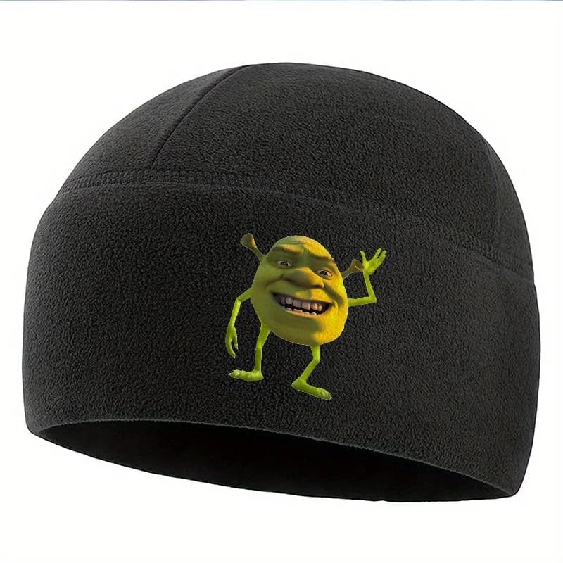 Shrek testa Mike Wazowski braccia gambe Uomo Donna Berretto unisex Pullover Berretto invernale Cappello termico Caldo Natale All'aperto Ciclismo Escursionismo
