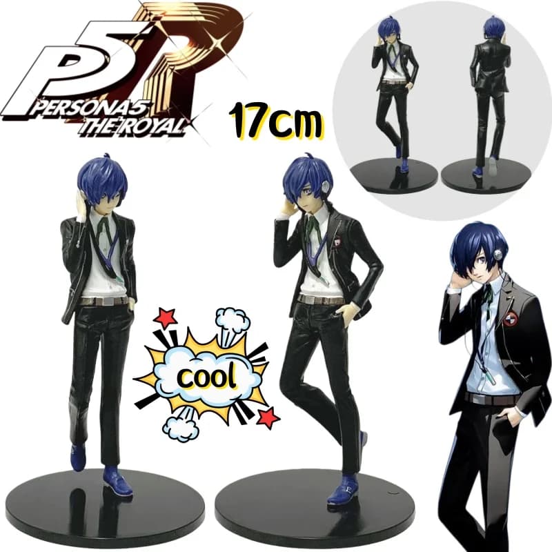 Nuovo persona Youki Makoto Bambola di cartone animato di alto valore fatta a mano Postura in piedi Figura Statua Modello Ragazzo Ornamenti per computer desktop