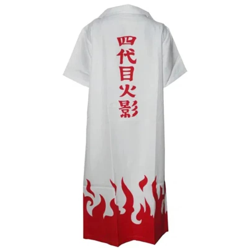 2025 halloween Brdwn Unisex 4e Generatie Yondaime Hokage Namikaze Minato Cosplay Kostuum Cap Trench