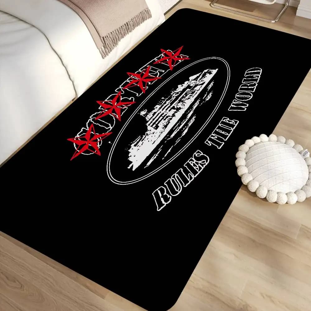 Anti-slip C CorteizS Carpet for Corridor, Living Room, Chairs, Sofa, Kitchen, Zerbino, Decorative Carpet