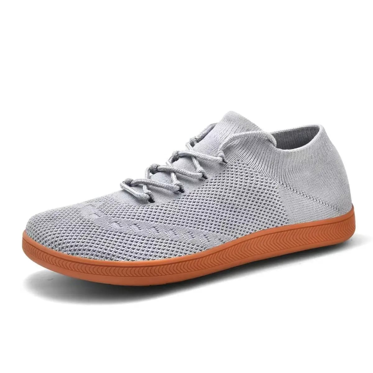 Scarpe da ginnastica da uomo in mesh di grandi dimensioni con punta larga, suola morbida unisex, antiscivolo, leggere, comode, comode, scarpe casual da passeggio