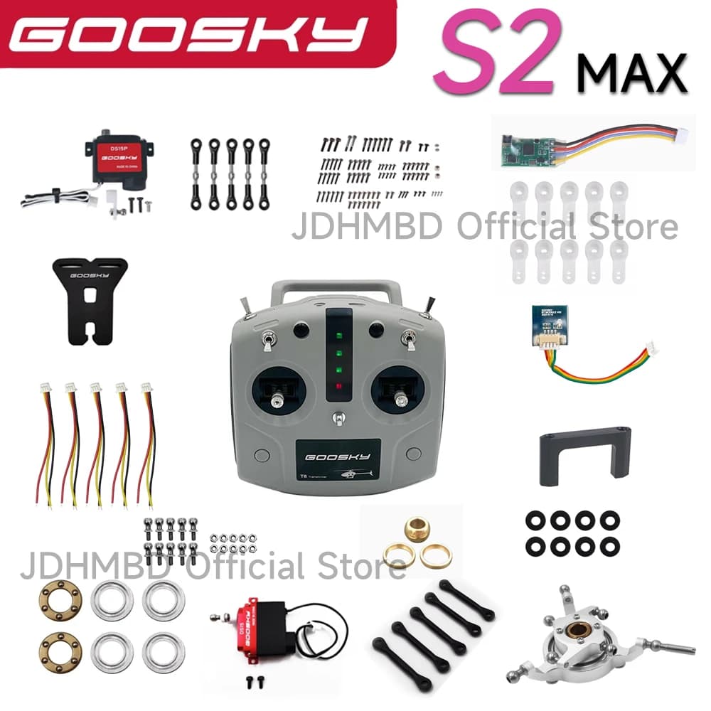 GOOSKY S2 MAX RTF 3D RC Elicottero Pezzi di ricambio Servo Telecomando Cuscinetto Testa a sfera