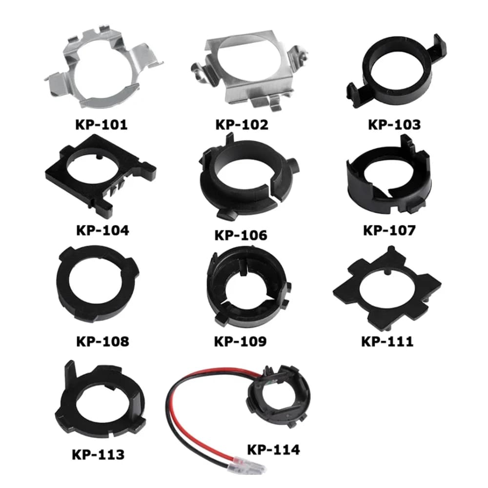 2 pieces H7 H1 LED light adapter for Auto lamp holder for Benz BMW Audi automatic light for Nissan VW