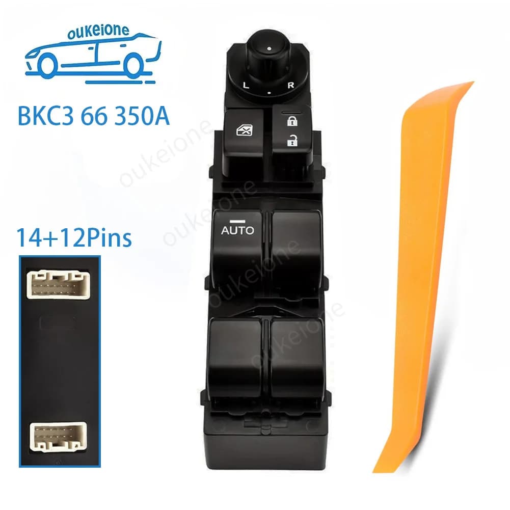 BKC366350A Electric Power Master Window Switch Glass Lifter Control Button for Mazda CX-5 2013-2016 Mazda 3 Axela BKC3 66 350A