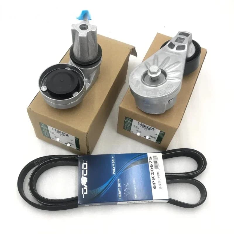 Tendicinghia Alternatore per Motori Diesel Biturbo 3.0L, Compatibile con Land Rover Discovery