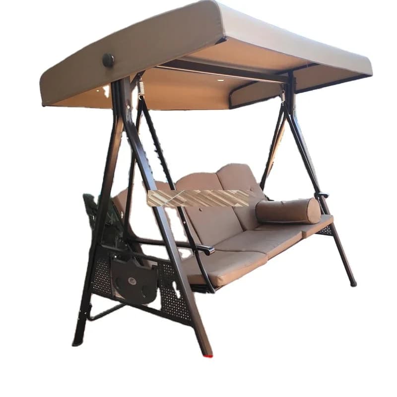 Cesto sospeso in ferro battuto dal design moderno, vendita diretta dalla fabbrica, per esterni e interni, a pendolo, per cortile, balcone, camera da letto, rosso