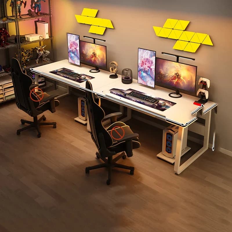 Scrivanie per giocatori di studio Organizzatore per camera da letto Desktop per laptop in piedi Scrivania per computer Studio di posti a sedere Mesa Para Compuatador Mobili