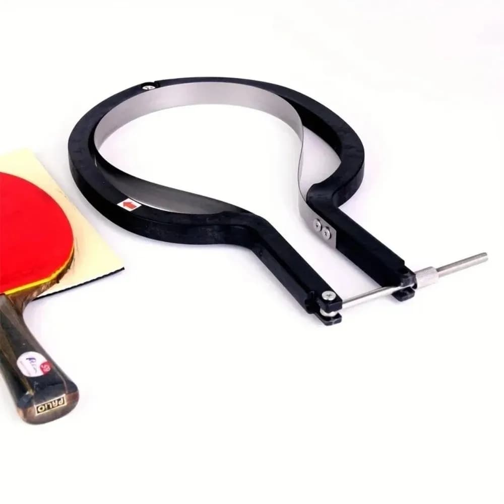Easy To Use Table Tennis Racket Rubber Cutter Multifunctional Safety Convenient Rubber Film Cutting Tool Safety Cutting Tool