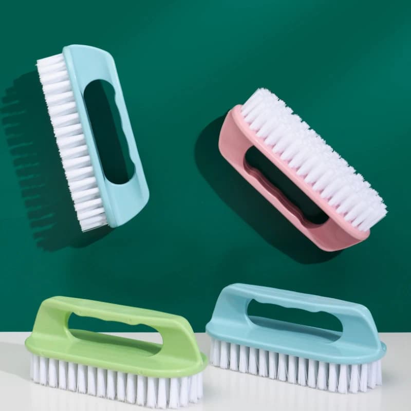 Spazzole per bucato, spazzole per la pulizia con setole multifunzionali, spazzole per scarpe, vestiti e pulizia domestica