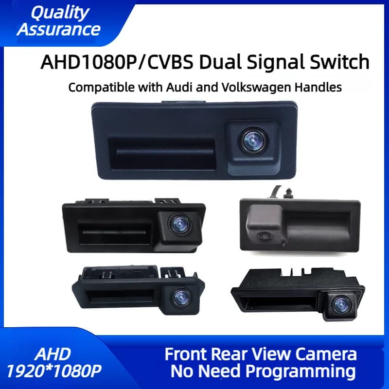 NEW Car Rear Camera AHD 1920*1080P For AUDI A4L 2012-2015 For VW 2017-2018 Front Rear View Camera No Need Programming