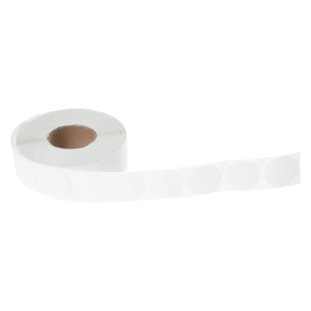 White Round Self Adhesive Stickers 3Mm Compact Size for Precise Labeling Glass Jars Kitchen Pantry Containers Small Items Name