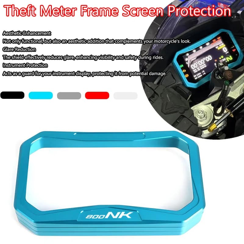 Per CFMOTO 800NK 800 NK 800-NK 2023 2024 2025: Protezione Antiriflesso per Schermo Strumentazione Moto / Cornice Contachilometri nk800