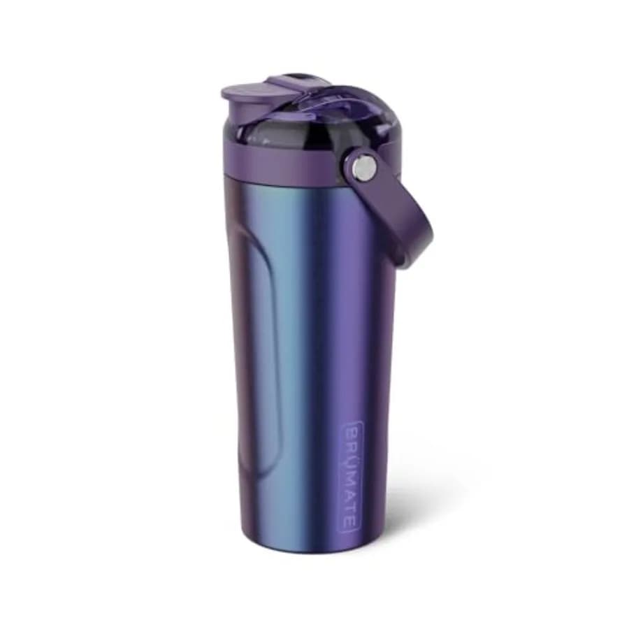 Borraccia Shaker MultiShaker 100% Antigoccia in Acciaio Inossidabile Isolato per Pre-Allenamento e Proteine, Ideale per la Palestra 25