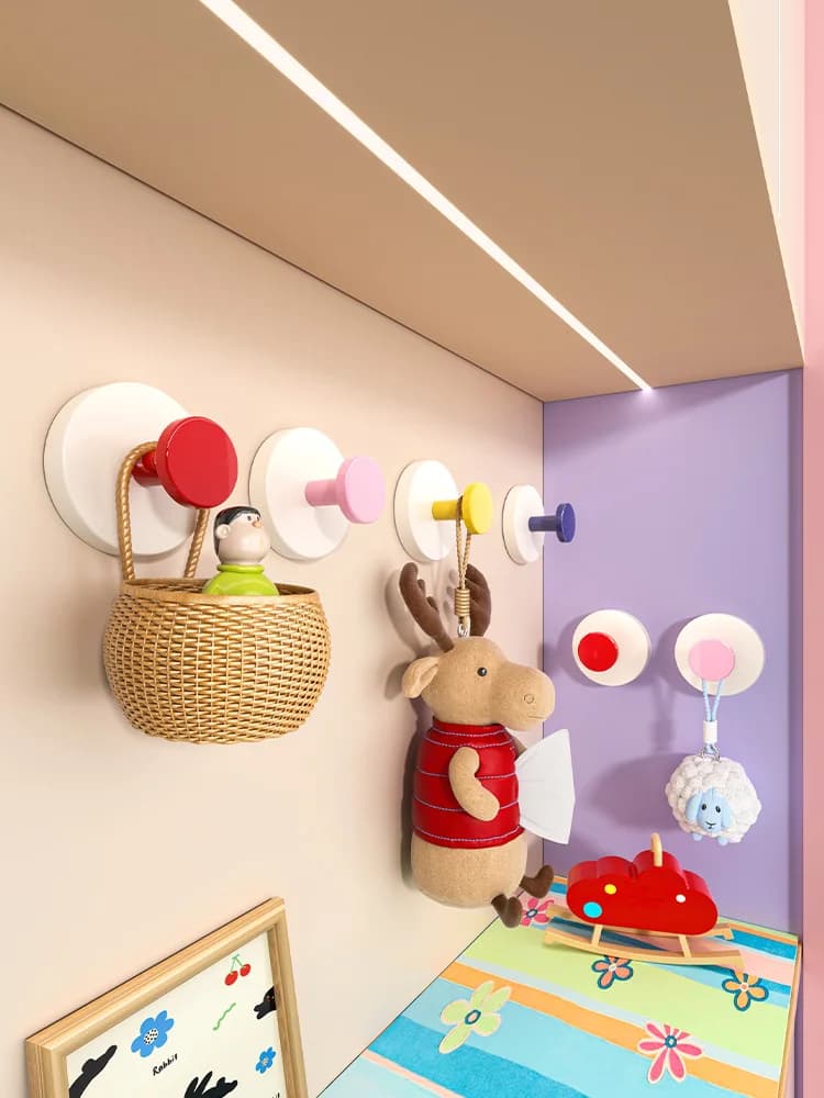 Dopne Batoom Hook Suction Cup Strong Load Bearing Coat Key Holder No Punching Required for Entrance Door And Towel Hanging