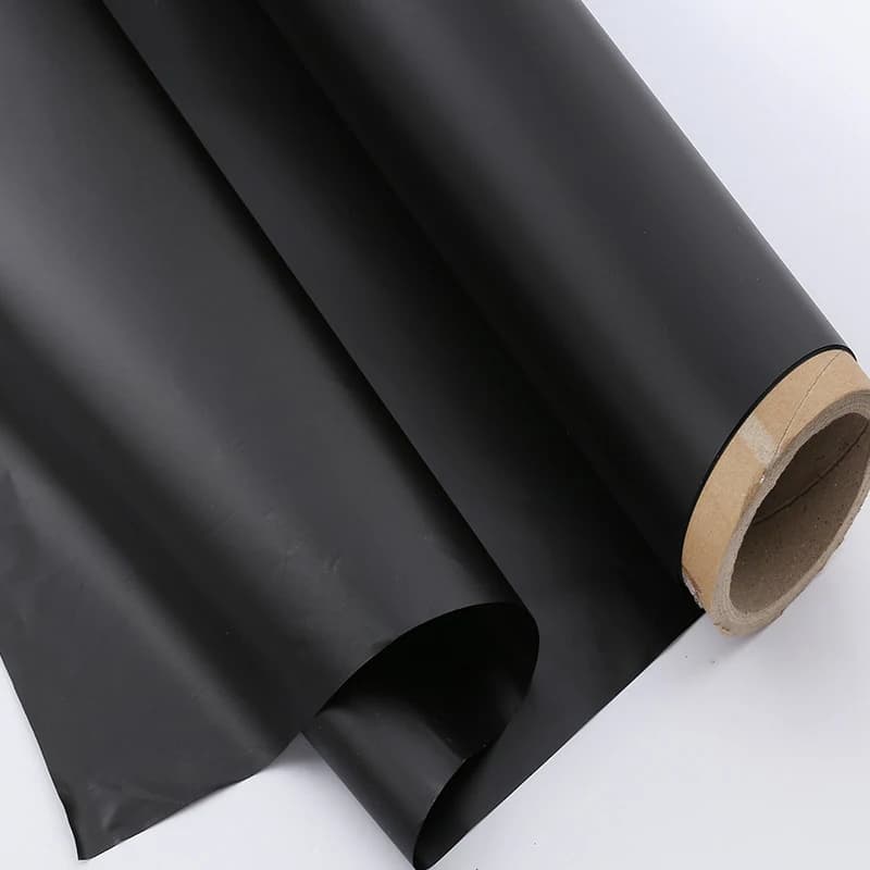 Black EMF RFID Blocking Shielding Fabric Anti Tracking Anti Radiation Cloth For Wallet Phone Case Privacy DIY Sewing Material