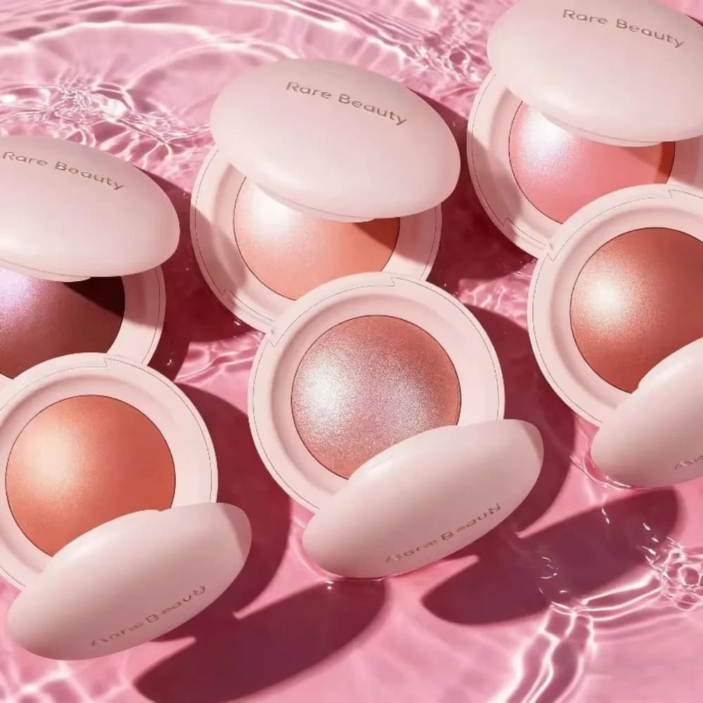 Rare Beauty Soft Pinch Luminous Powder Blush, Fard in Polvere Luminoso a Lunga Durata, Senza Trasferimento, Resistente alle Macchie e all'Acqua, Cosmetico per Trucco, Idea Regalo