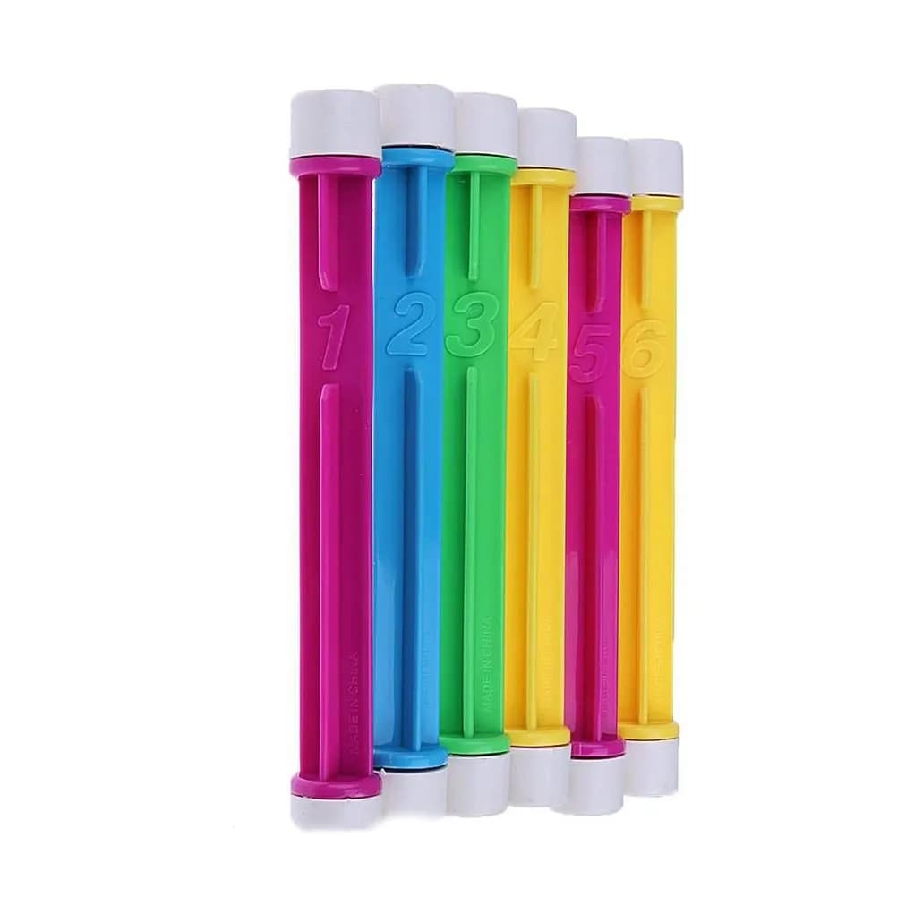 6Pcs Diving Sticks Pool Sinking Colorful Design Kids Swimming Diving Game Fun Outdoor Water Play Swimming Pool Stick