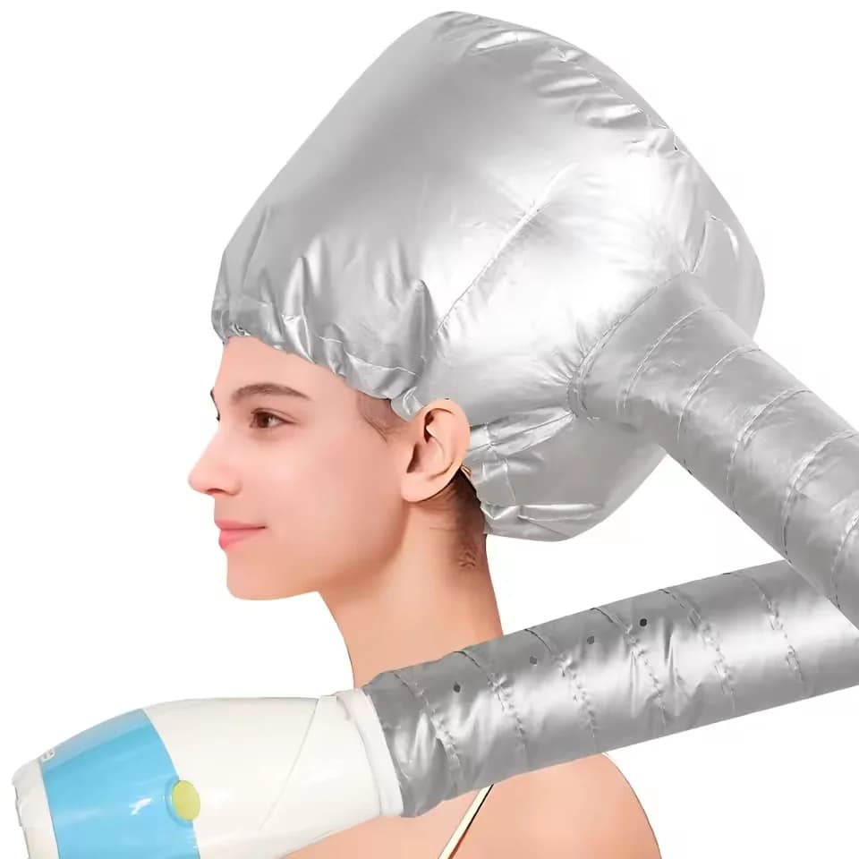 Portable hair dryer cap for lazy man Breasting tincture Hair pattern Hair dryer Cap Hairdryer Heating set Drinking cap for home Fast