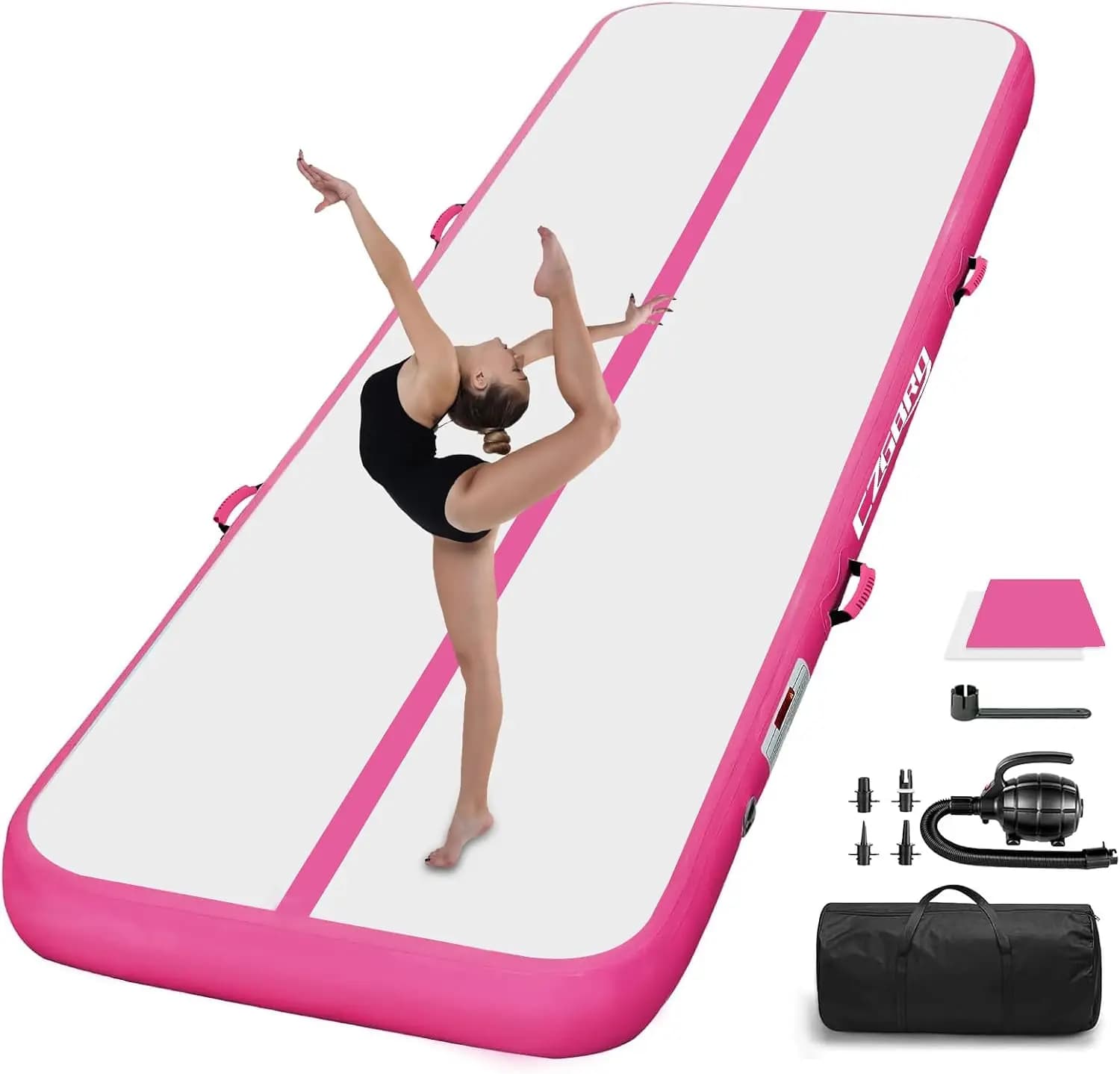 Air Mat Tumble Track Gymnastics Mats Tumbling Track Electric Air Pump Home Use Cheerleading Training Kids Gym Yoga