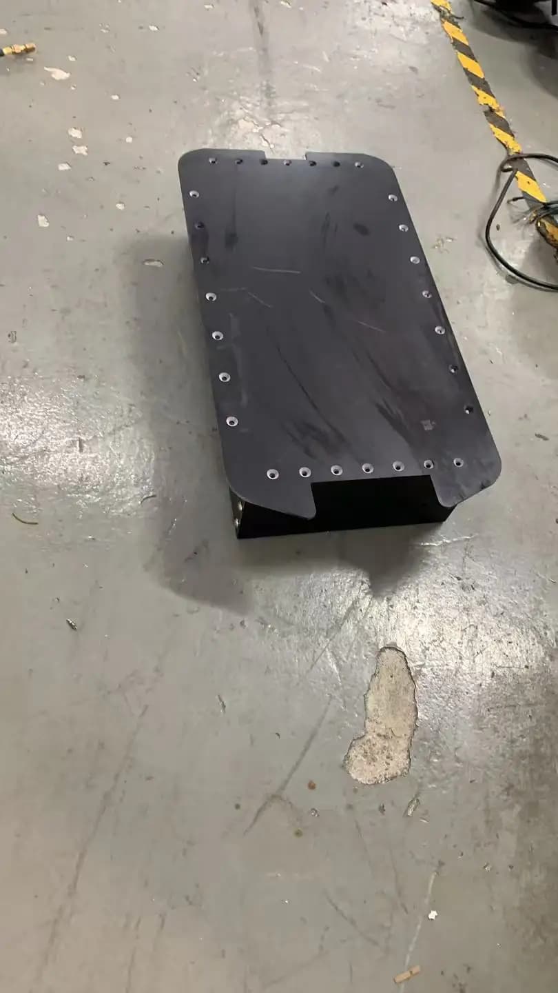 Parte scooter elettrico vano batteria più grande 56*28*13 cm con coperchio