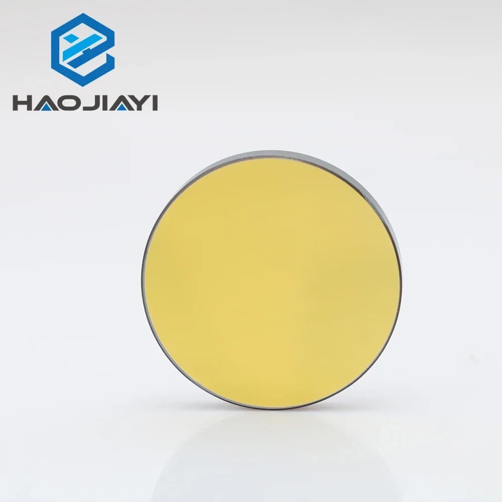 HAOJIAYI 3 pz Co2 Laser Si Specchi riflettenti 25mm per Incisore Laser Lenti Riflettenti in Silicone Placcato Oro