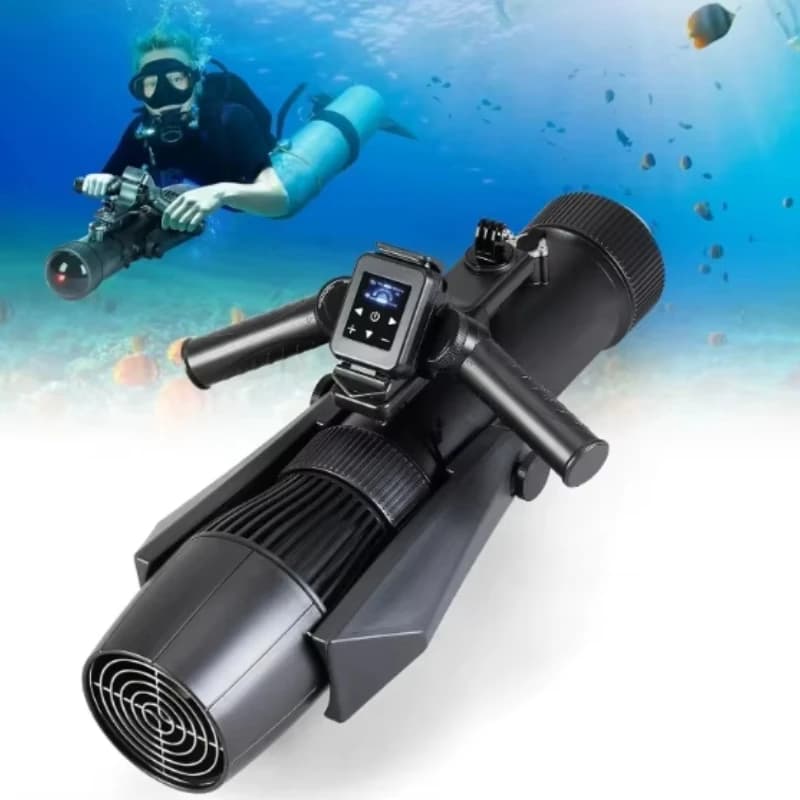 High Power Brushless Underwater Scooter 700W with 80 Minute Diving Battery and Snorkeling