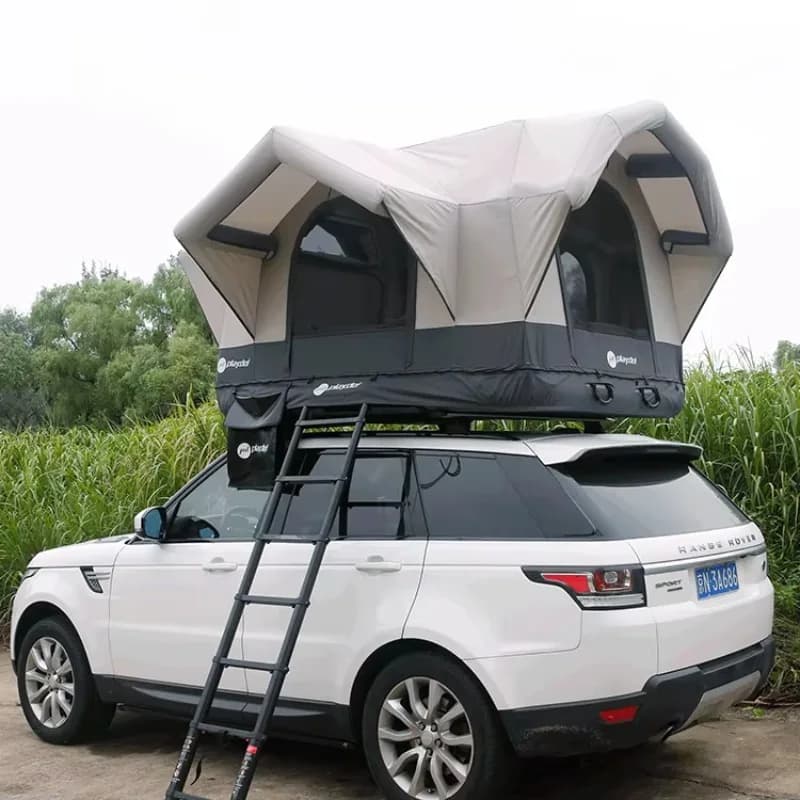 Tenda da Campeggio Gonfiabile 4 Stagioni Leggera per Tetto Auto, Impermeabile, 145 cm, Vendita all'Ingrosso OEM/ODM