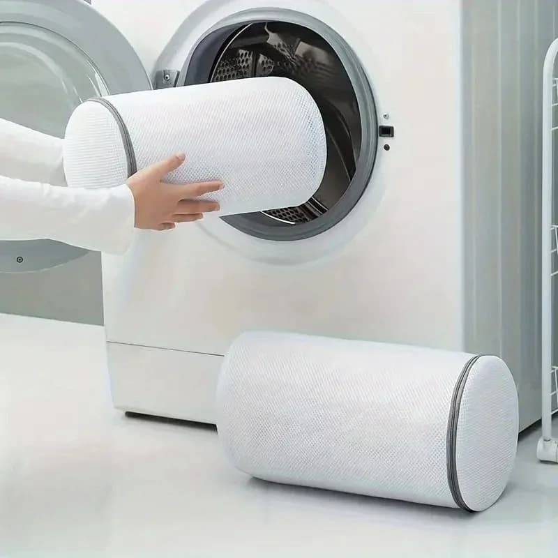 1 pcs Bag for washing machine cylindrical shoes Anti-deformation laundry bag Multi-purpose organizer for storing travel shoes