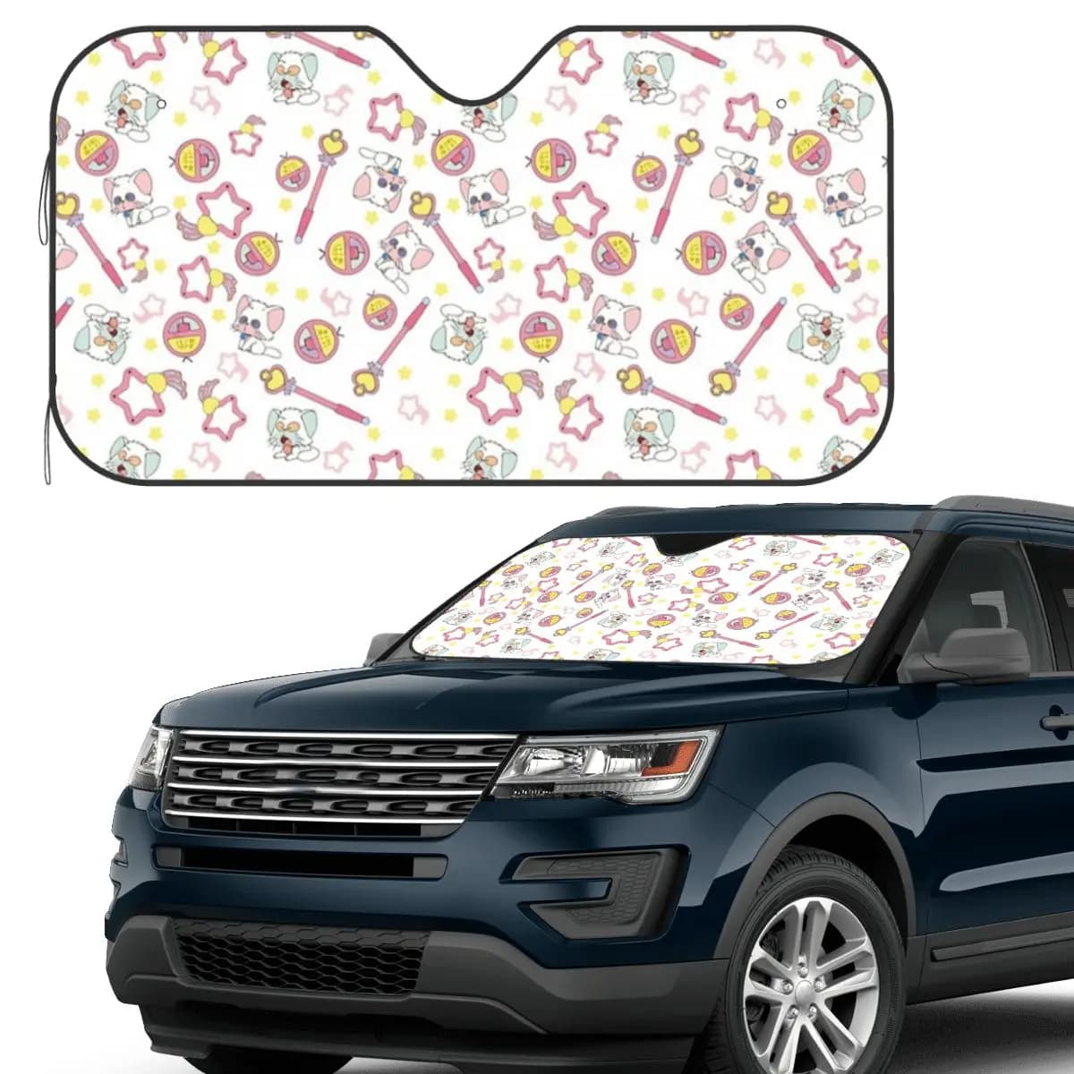 Creamy Mami - Texture 02 Parasole Parabrezza Auto Parabrezza Anteriore Finestra Parasole Accessori Coperture