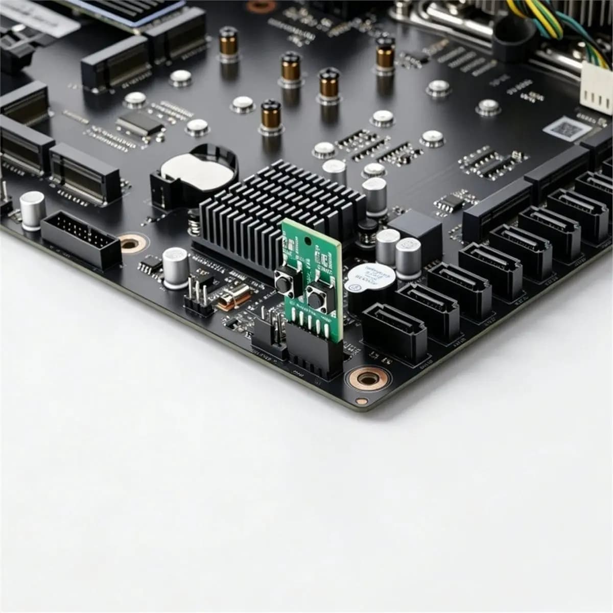 3pcs PC Power Reset Switch External Module 9Pin Motherboard Header Power LED HDD Indicator for Computer Case Test Board