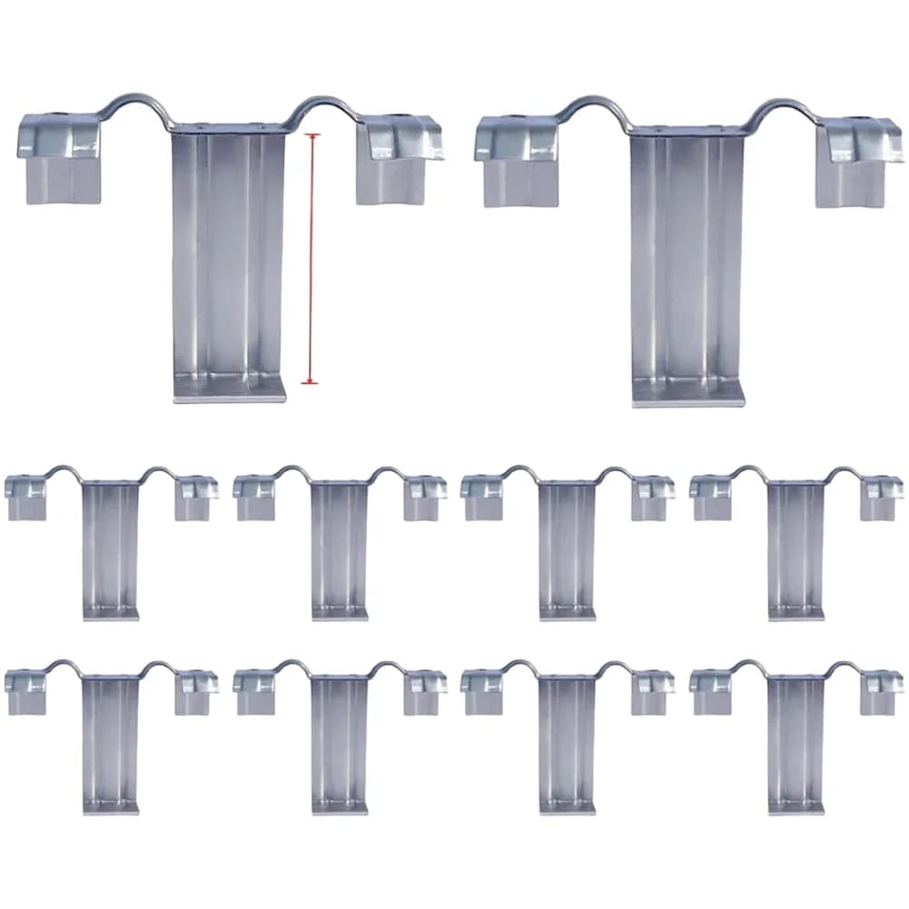 Rust Resistant 304 Stainless Steel Water Drain Clip for Solar Panels - 30mm 33mm 35mm 40mm For PV Water Guiding Clamp