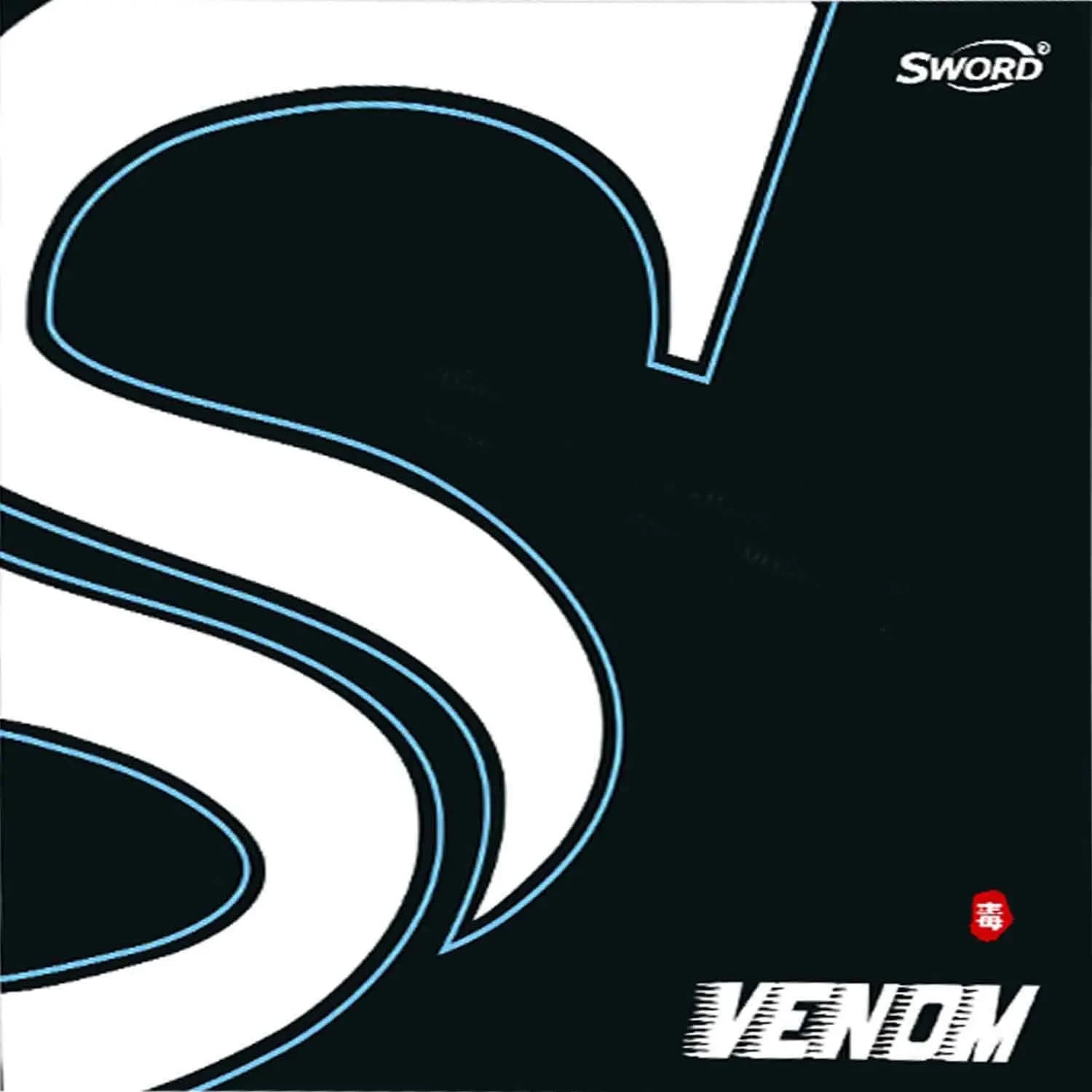 VENOM Sword VENOM Long Pimples Out ping pong rubber