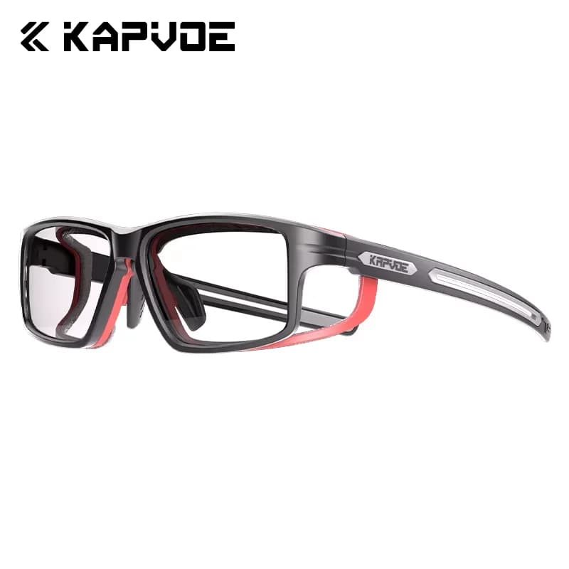 Kapvoe Men Outdoor Basketball Goggles Windproof Football Eyeglasses Sports Glasses Soccer Impact Resistance Cycling Eyewear