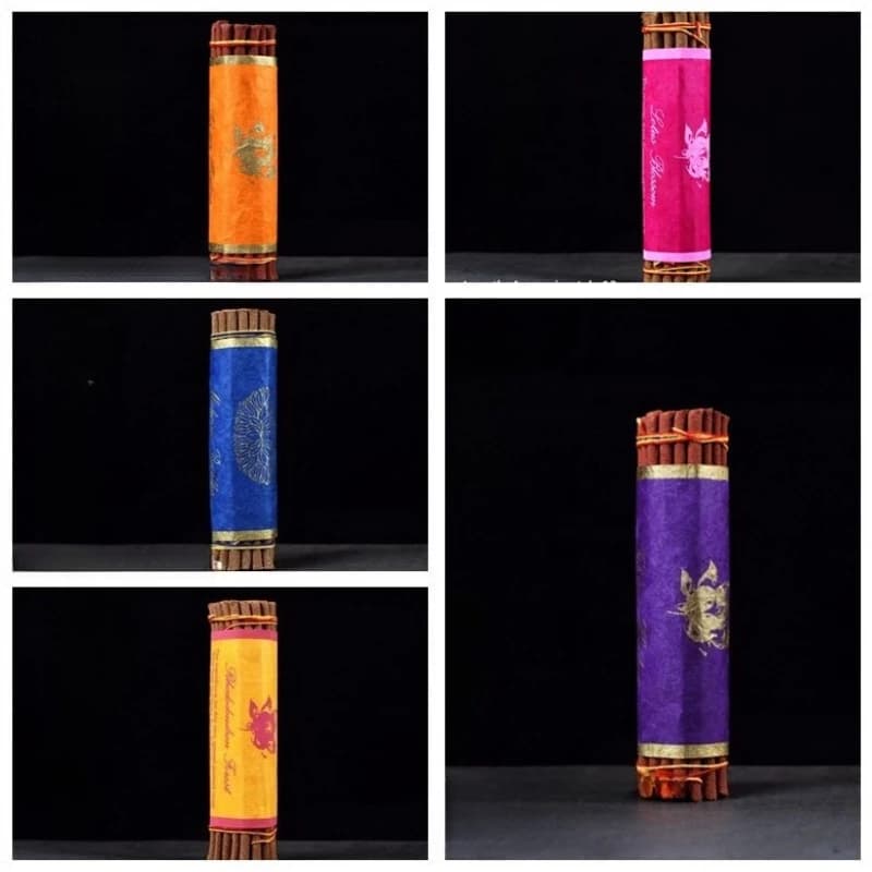 13cm Stick Incense/Short Tibetan Incense Temple Worship Sacrificial Ceremonies Home Indoor Purify Air Remove Odors Joss Stick