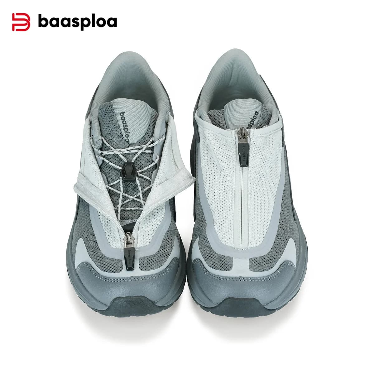 Baasploa Trekking and Climbing Shoes for Men, High Quality Sneakers for Open Activity, Luxury Design with Hinge, Mesh Breathable